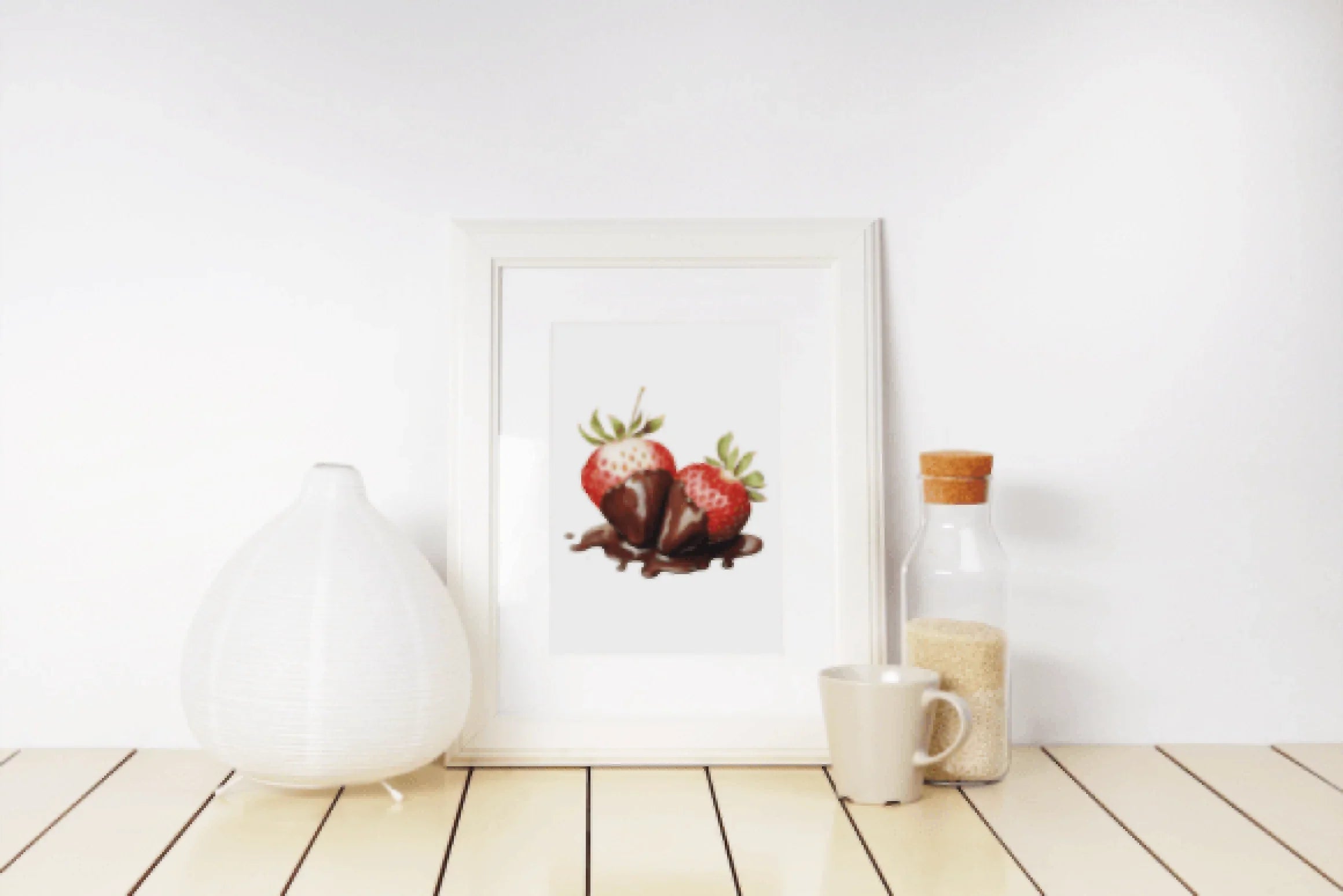 Delicious Chocolate Strawberries Clipart Bundle - CraftNest - Digital Crafting and Art