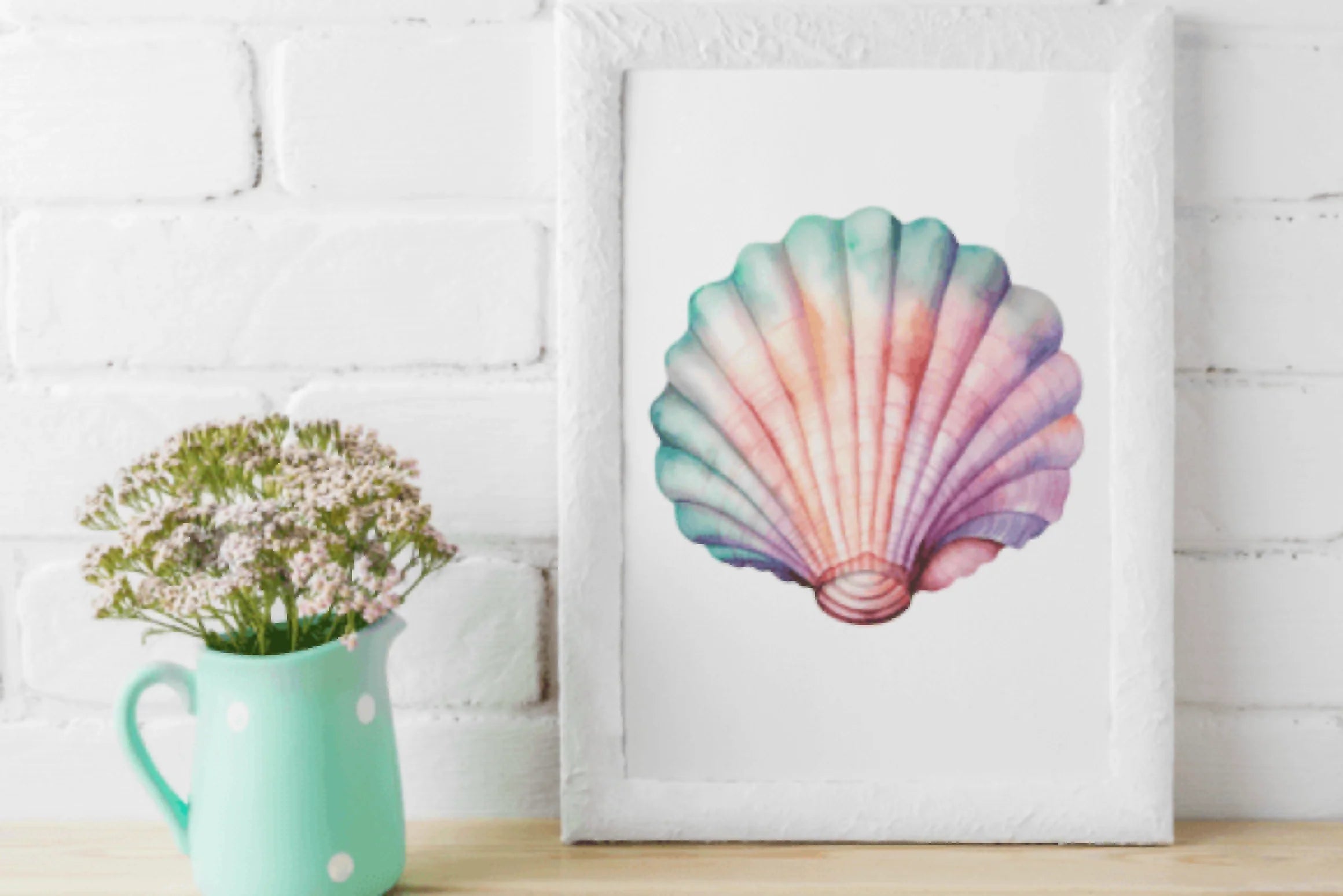 Colorful Seashells Clipart Bundle - CraftNest - Digital Crafting and Art