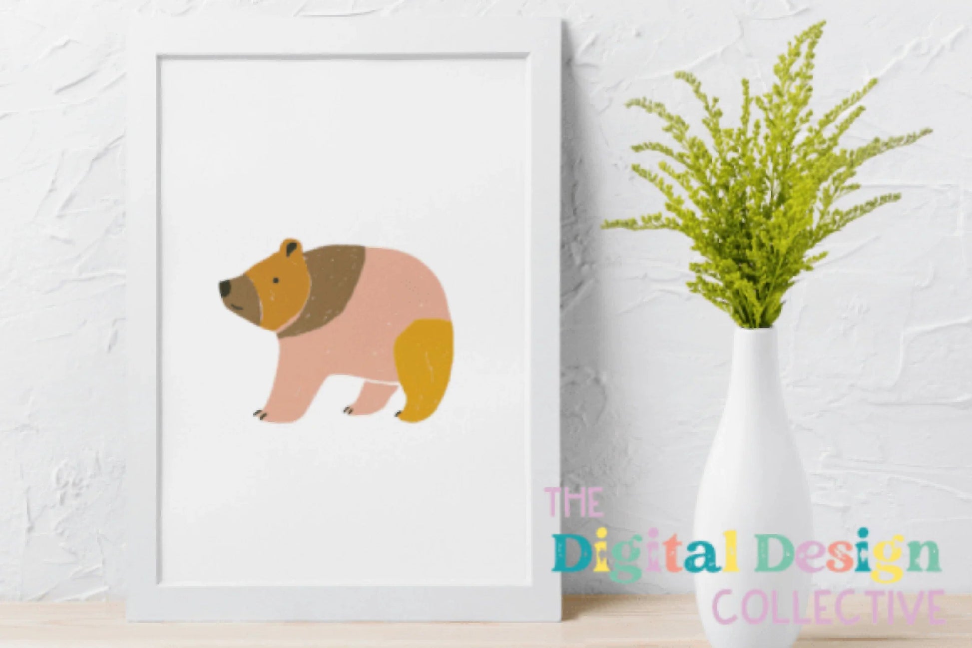 Adorable Boho Bear Clipart Bundle - CraftNest - Digital Crafting and Art