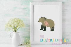 Adorable Boho Bear Clipart Bundle - CraftNest - Digital Crafting and Art