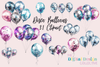 Disco Balloons Clipart Bundle