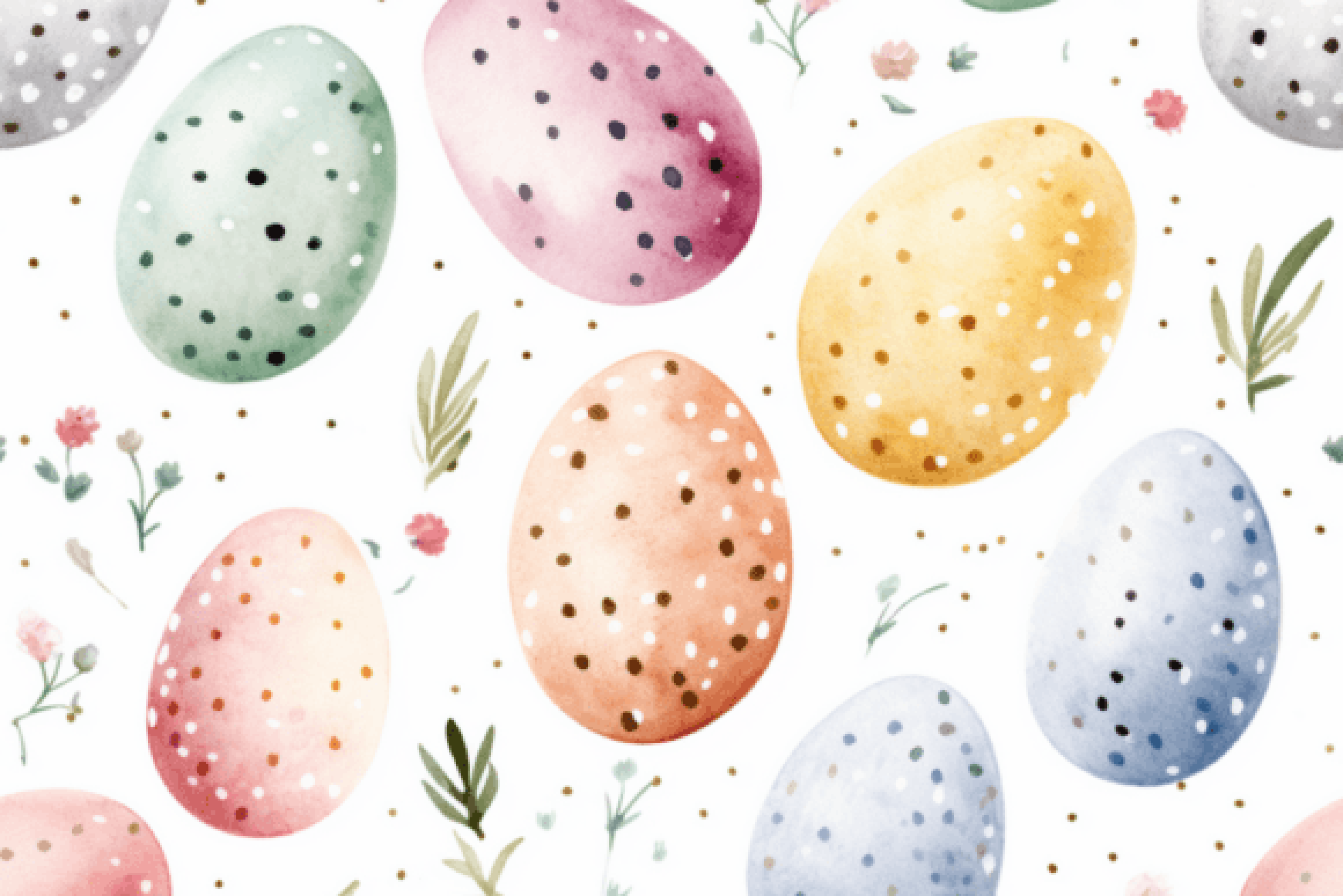 Easter Egg Design Digital Paper