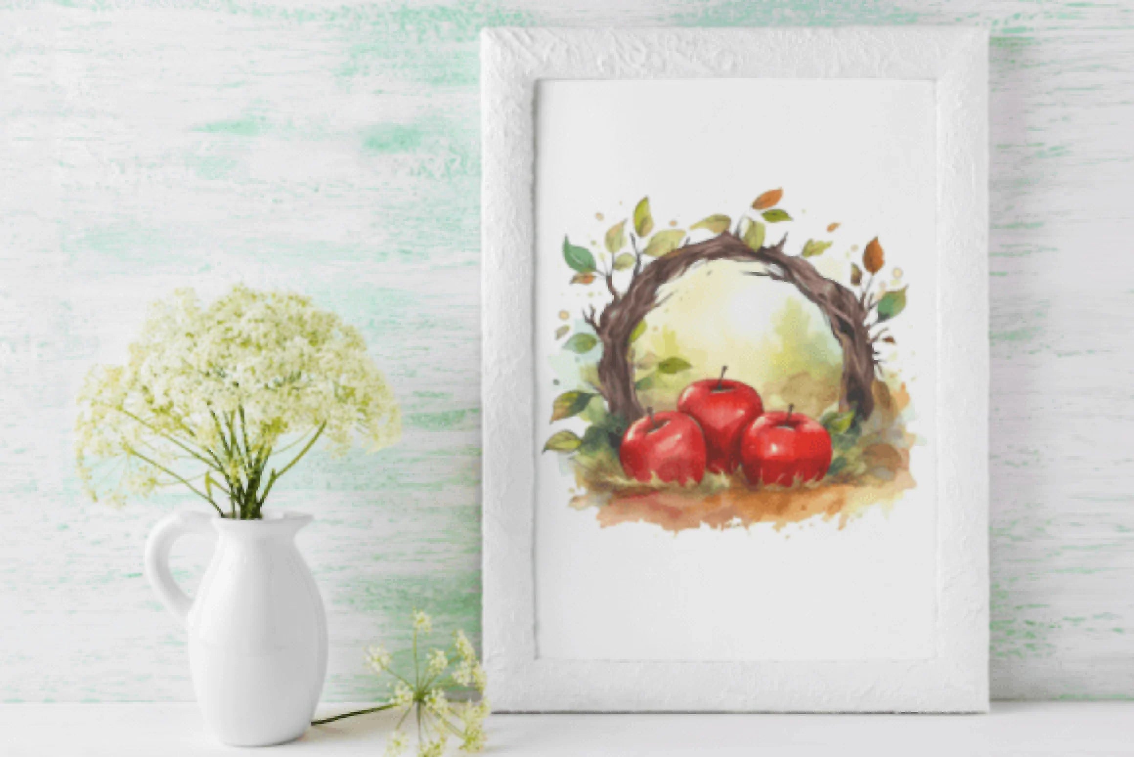 Fall Harvest Apple Clipart Bundle - CraftNest - Digital Crafting and Art