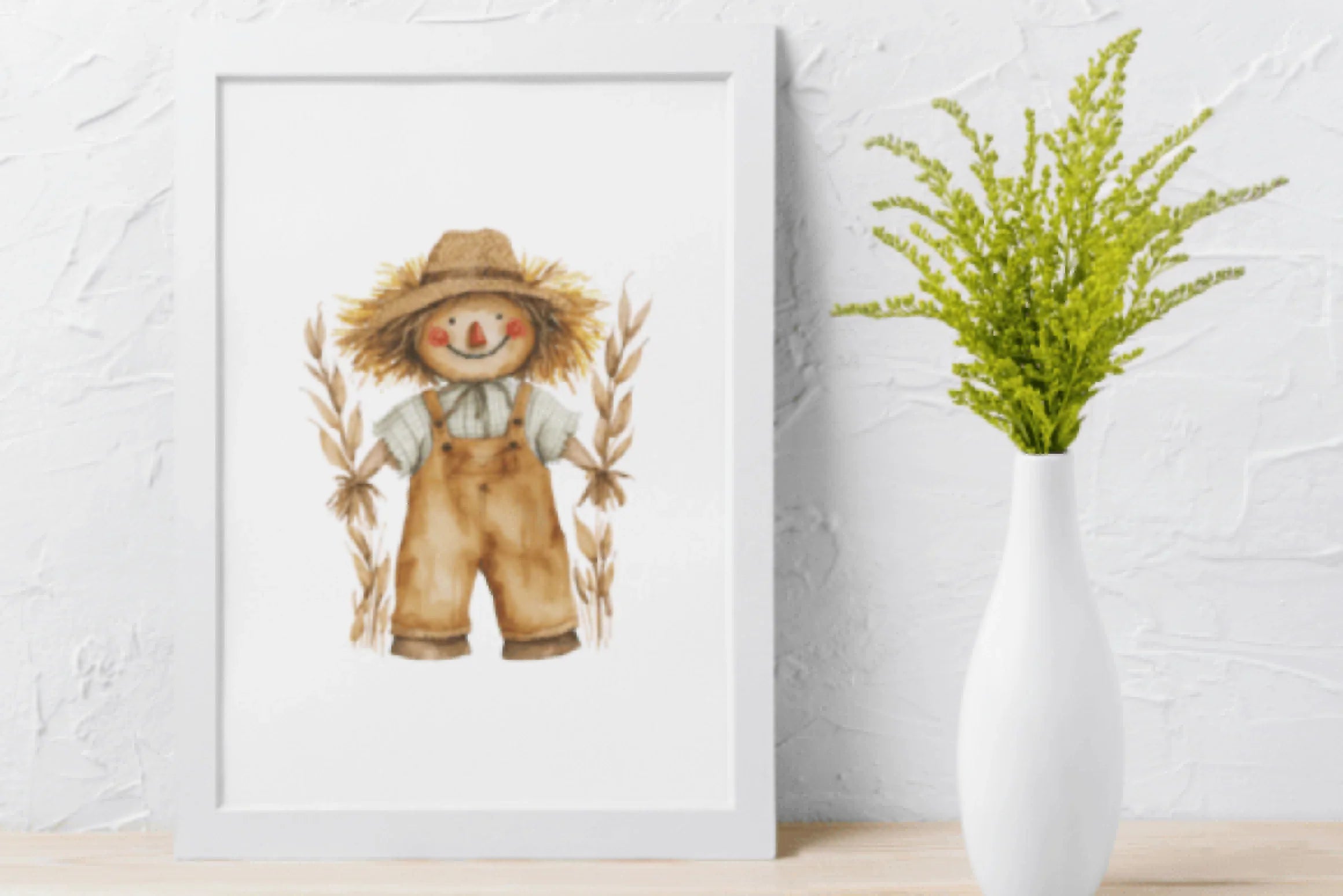 Charming Fall Scarecrow Clipart Bundle - CraftNest - Digital Crafting and Art