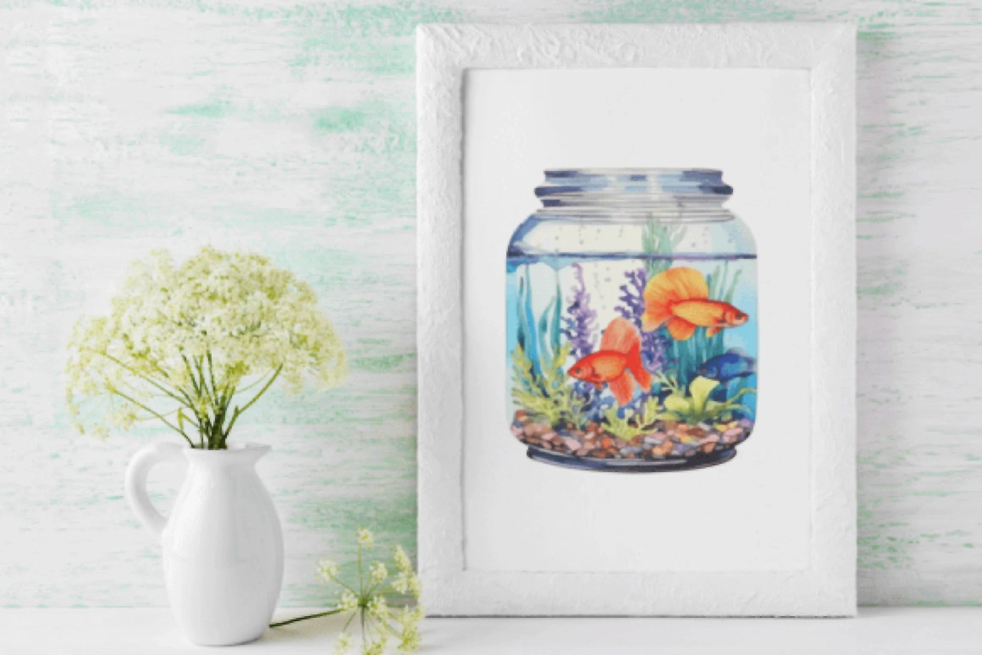 Fish Bowl Clipart Bundle - CraftNest - Digital Crafting and Art