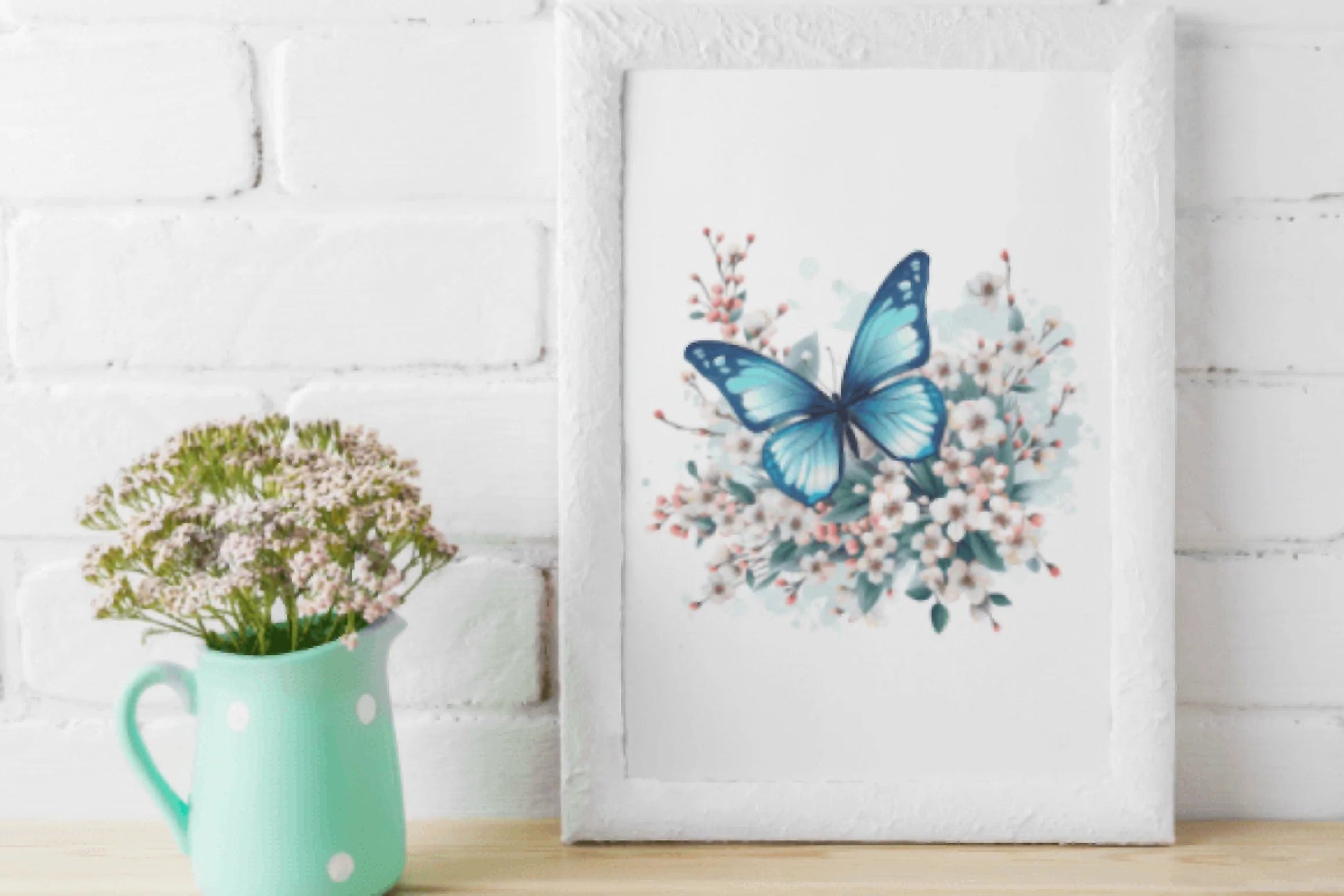 Floral Butterfly Clipart Bundle - CraftNest - Digital Crafting and Art