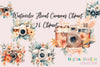 Floral Cameras Clipart Bundle