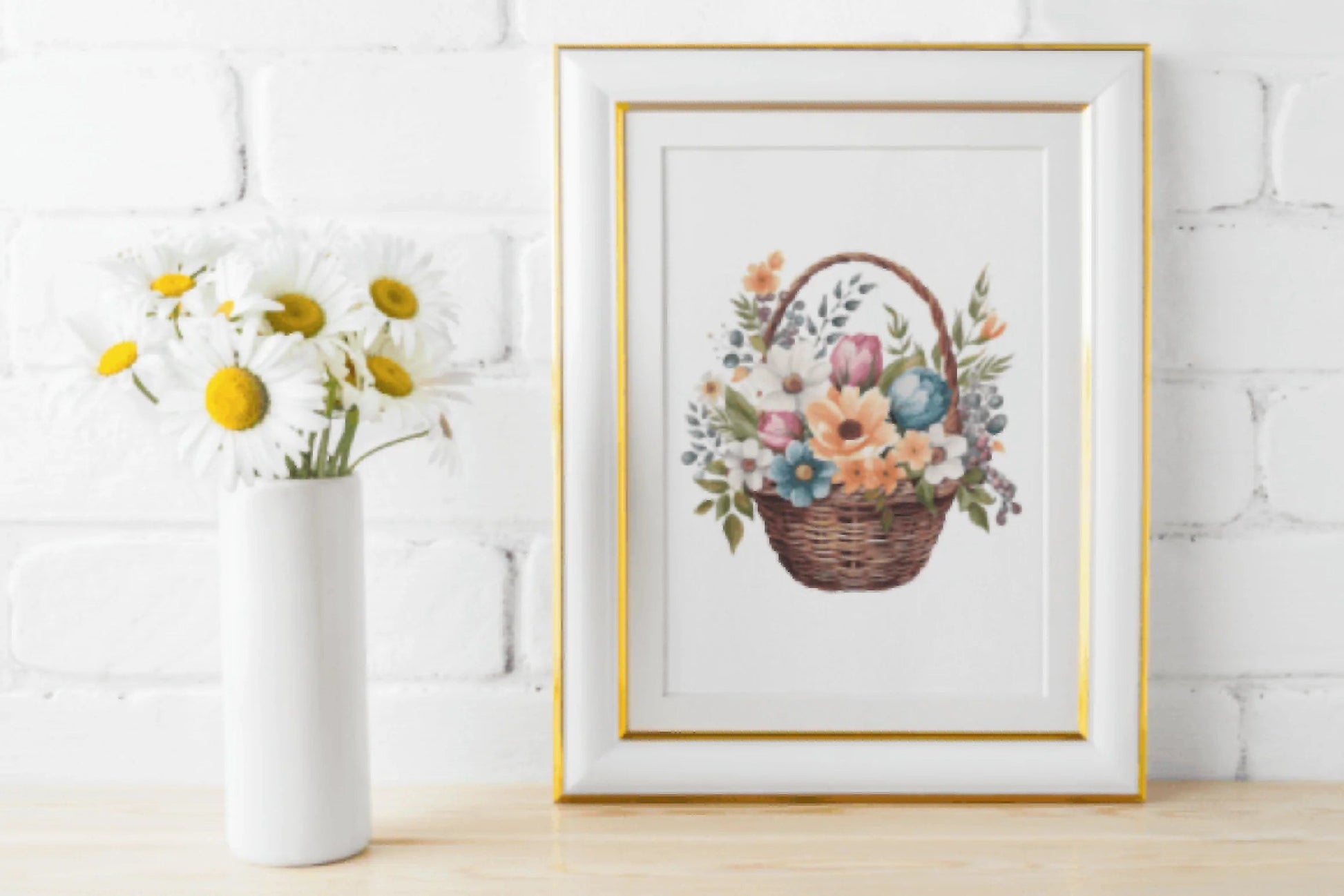 Floral Easter Baskets Clipart Bundle - CraftNest - Digital Crafting and Art