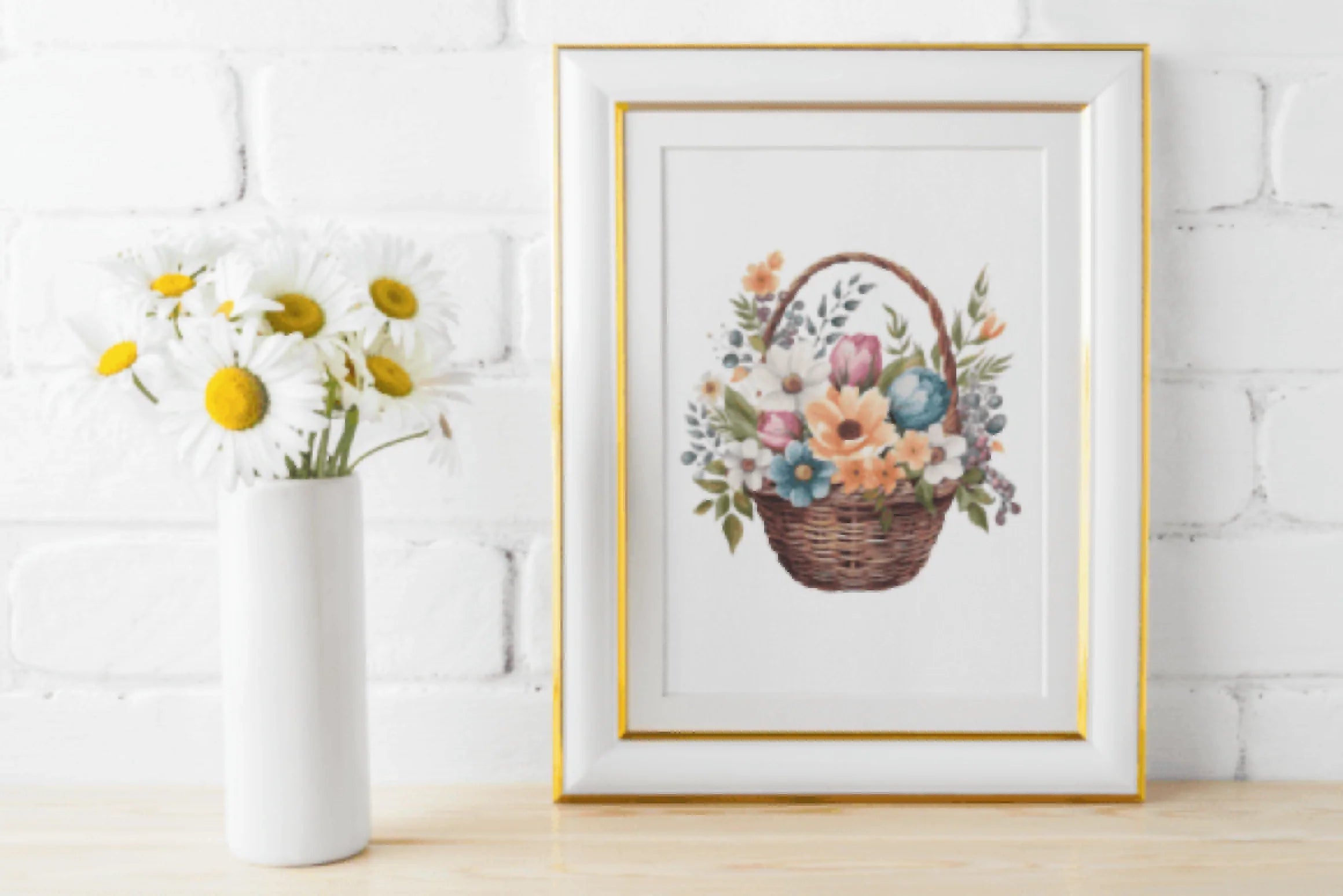 Floral Easter Baskets Clipart Bundle - CraftNest - Digital Crafting and Art