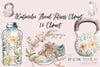 Floral Fitness Clipart Bundle