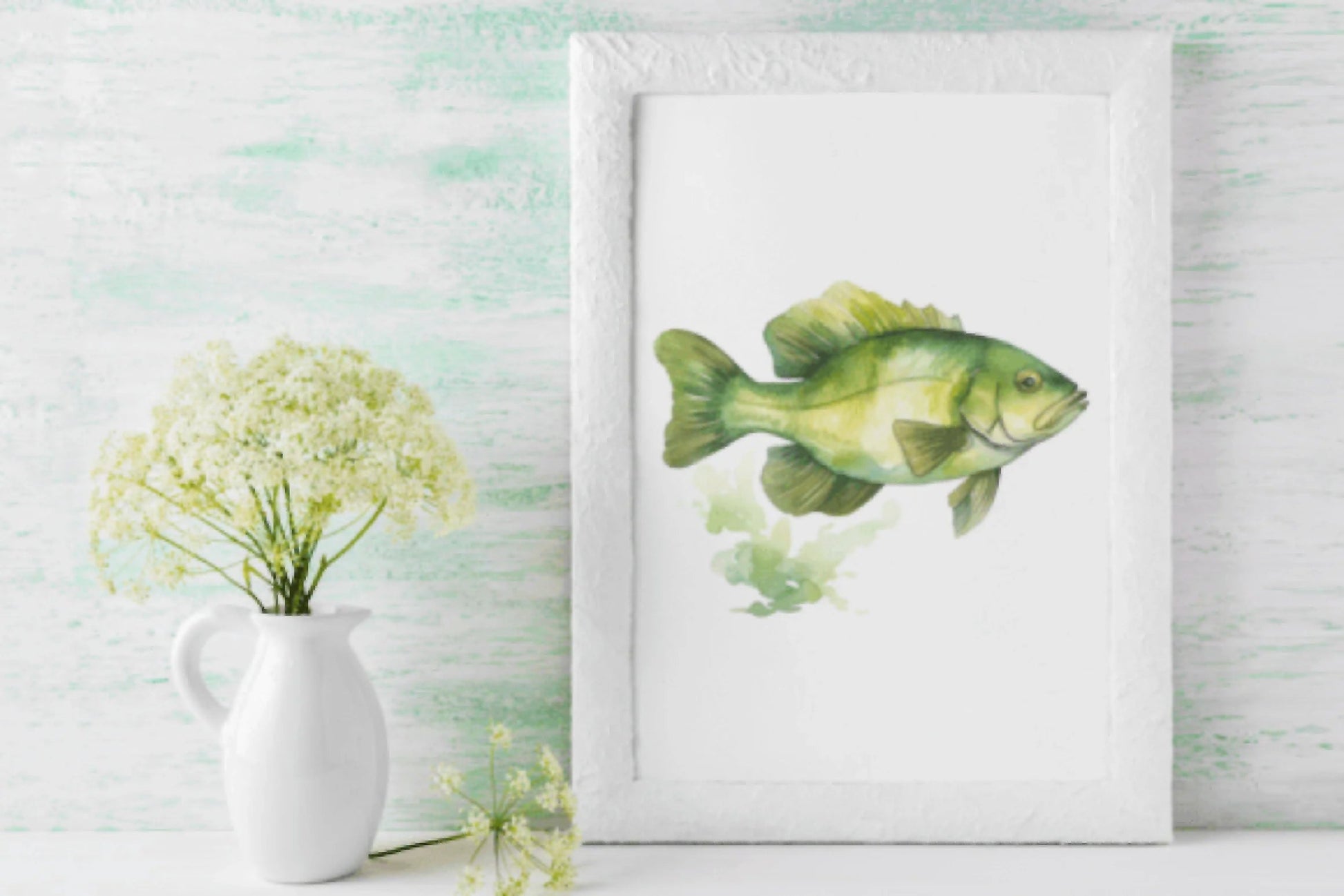 Green Fish Clipart Bundle - CraftNest - Digital Crafting and Art