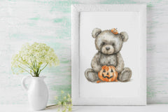 Halloween Teddy Bears Clipart Bundle - CraftNest - Digital Crafting and Art