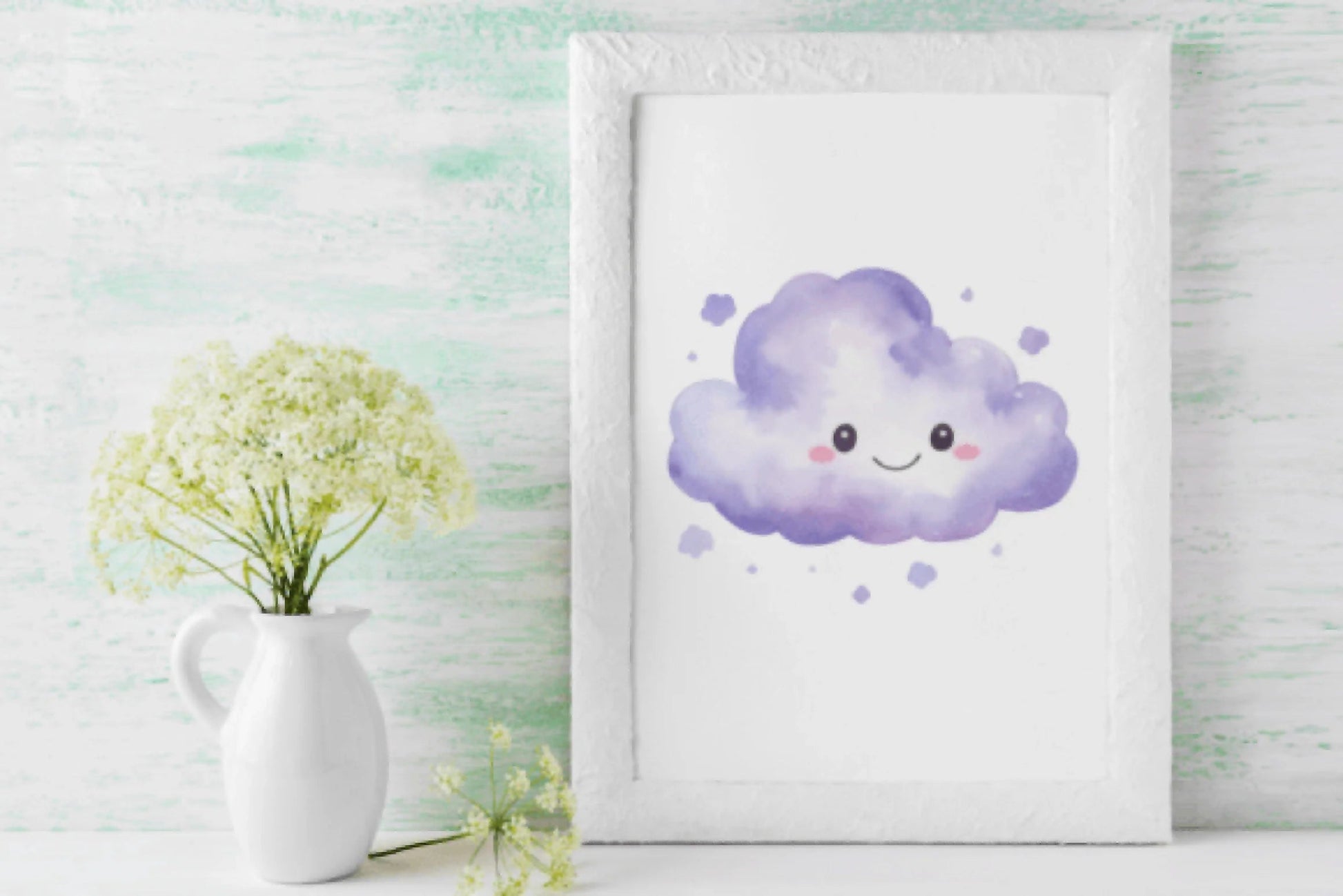 Happy Clouds Clipart Bundle - CraftNest - Digital Crafting and Art