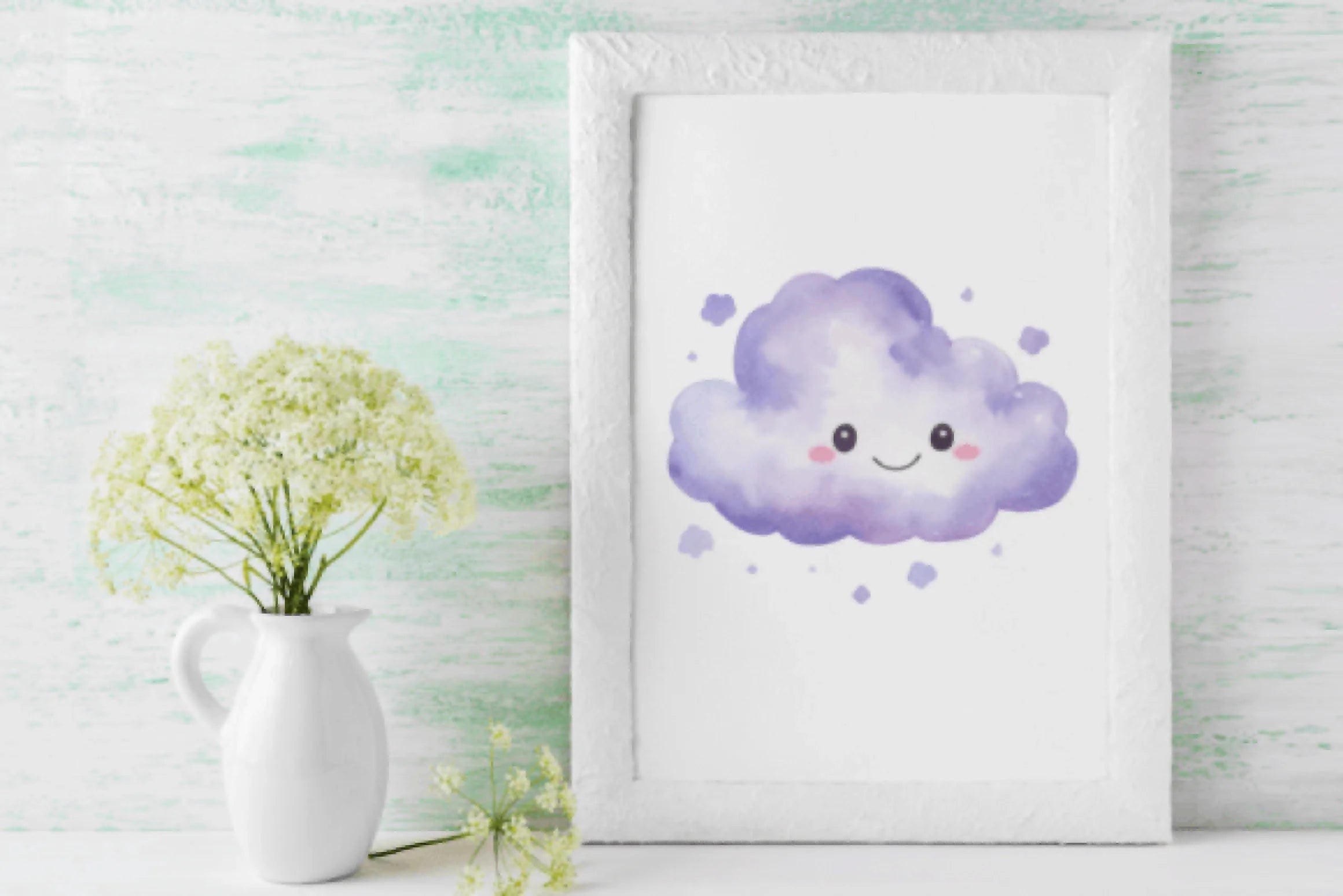 Happy Clouds Clipart Bundle - CraftNest - Digital Crafting and Art