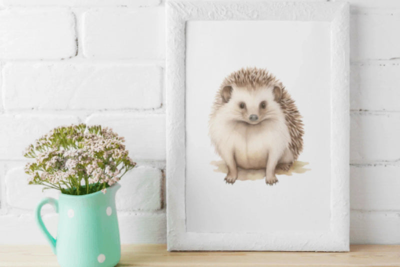 Adorable Hedgehog Clipart Bundle - CraftNest - Digital Crafting and Art