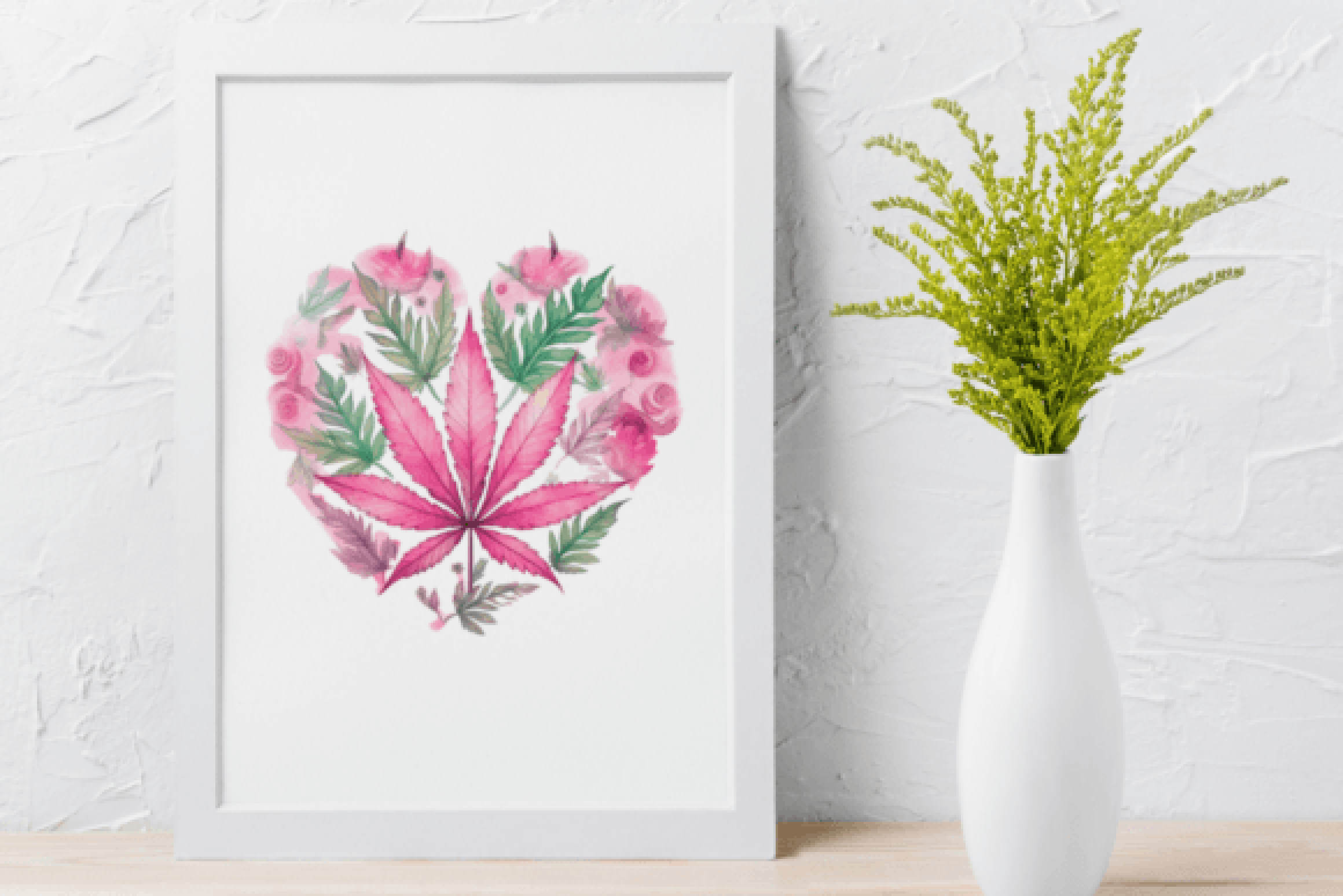Hemp Valentine's Day Art Design Bundle