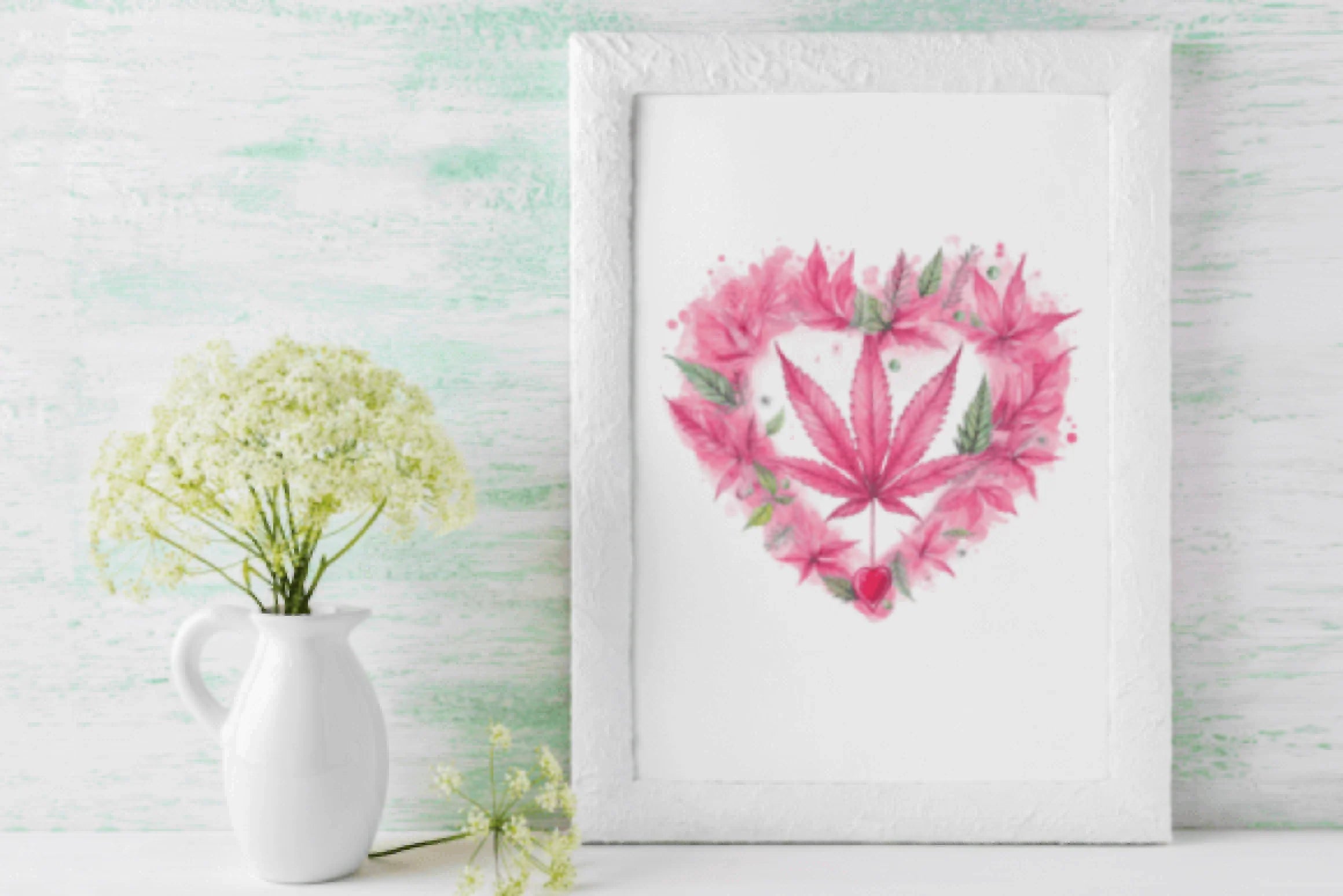 Hemp Valentine's Day Art Design Bundle - CraftNest - Digital Crafting and Art