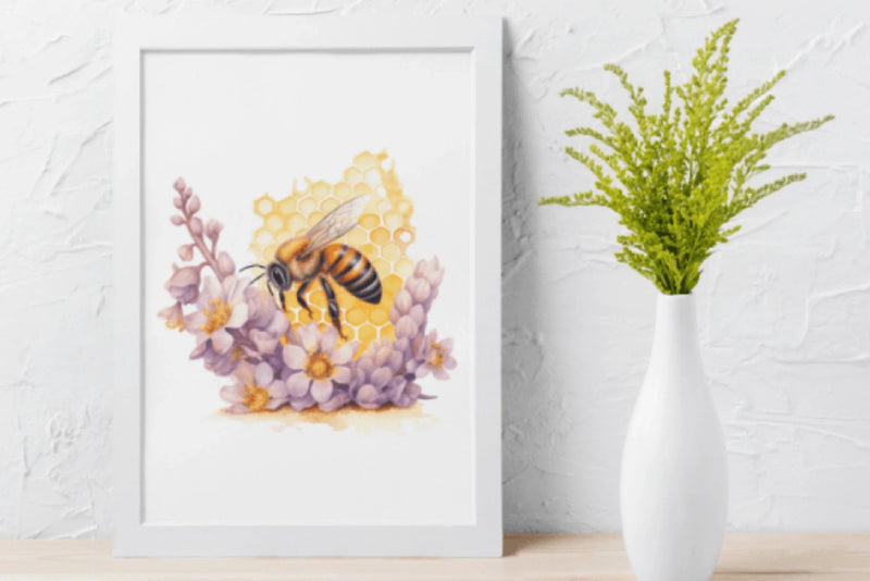 Honey Bee Clipart Bundle - CraftNest - Digital Crafting and Art