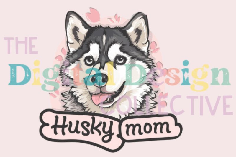 Husky Mom T-Shirt Graphic Design Bundle - CraftNest - Digital Crafting and Art