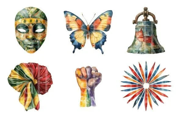 Juneteenth Clipart Bundle - CraftNest - Digital Crafting and Art