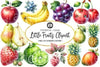 Little Fruits Clipart Bundle