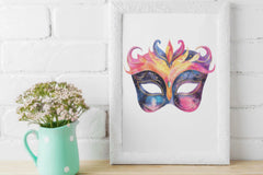 Mardi Gras Mask Clipart Bundle - CraftNest - Digital Crafting and Art
