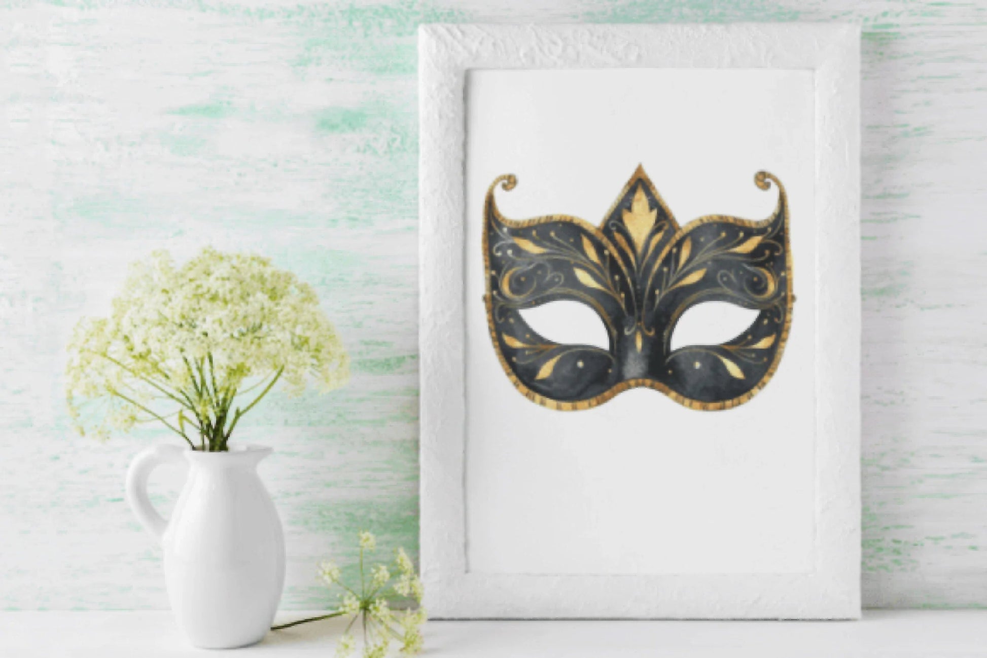 Mardi Gras Mask Clipart Bundle - CraftNest - Digital Crafting and Art