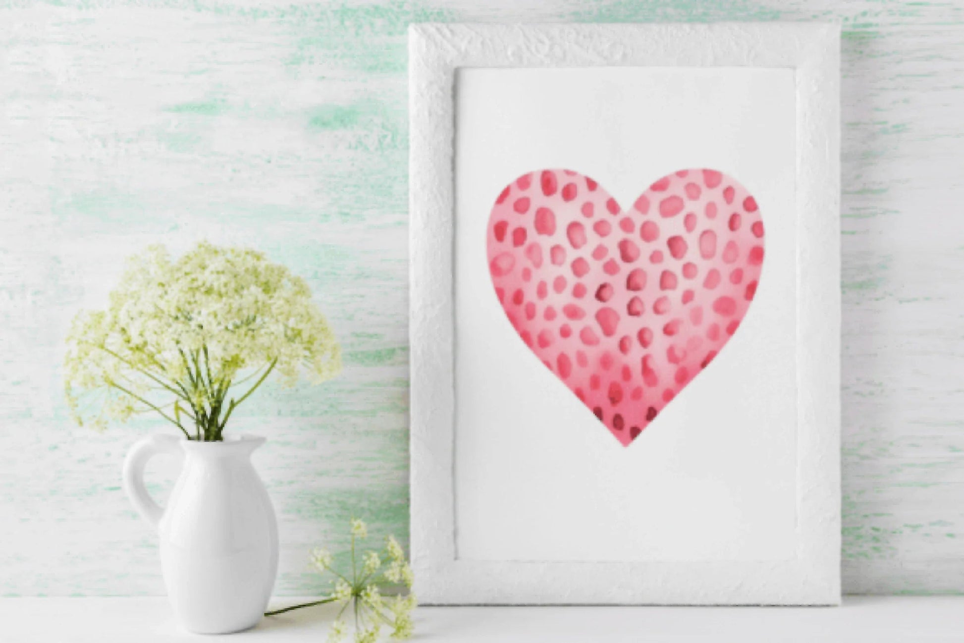 Pink Cheetah Hearts Clipart Bundle - CraftNest - Digital Crafting and Art