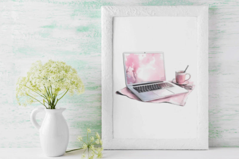 Pink Girl Boss Clipart Bundle - CraftNest - Digital Crafting and Art