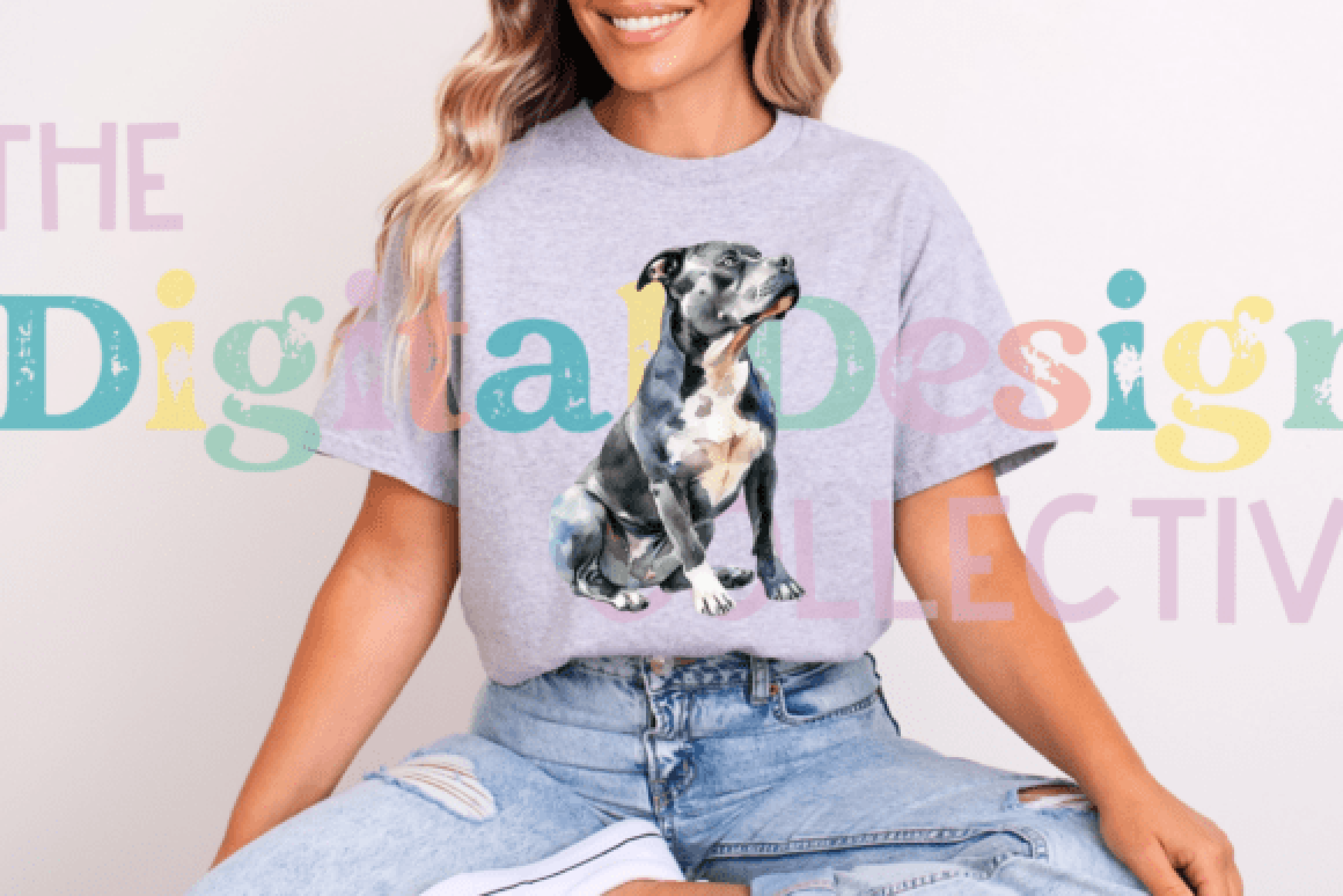 Unique Artistic Pitbull T-Shirt Design Bundle