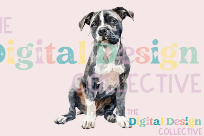 Unique Artistic Pitbull T-Shirt Design Bundle - CraftNest - Digital Crafting and Art