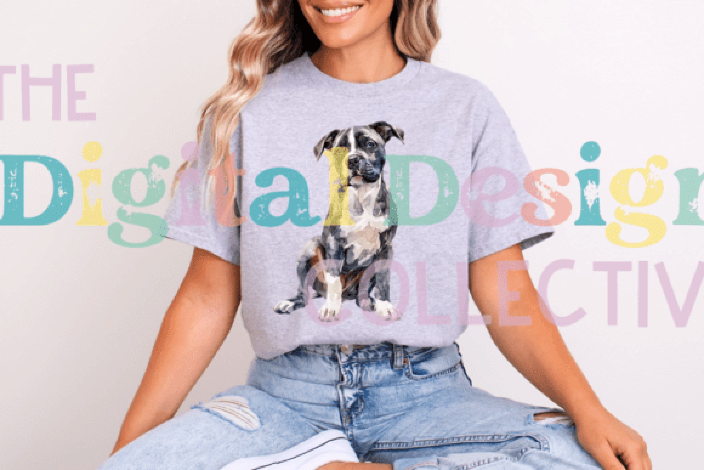 Unique Artistic Pitbull T-Shirt Design Bundle