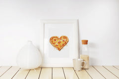 Valentine's Day Pizza Hearts Clipart Bundle - CraftNest - Digital Crafting and Art