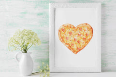 Valentine's Day Pizza Hearts Clipart Bundle - CraftNest - Digital Crafting and Art