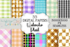 Plaid Seamless Backgrounds Collection