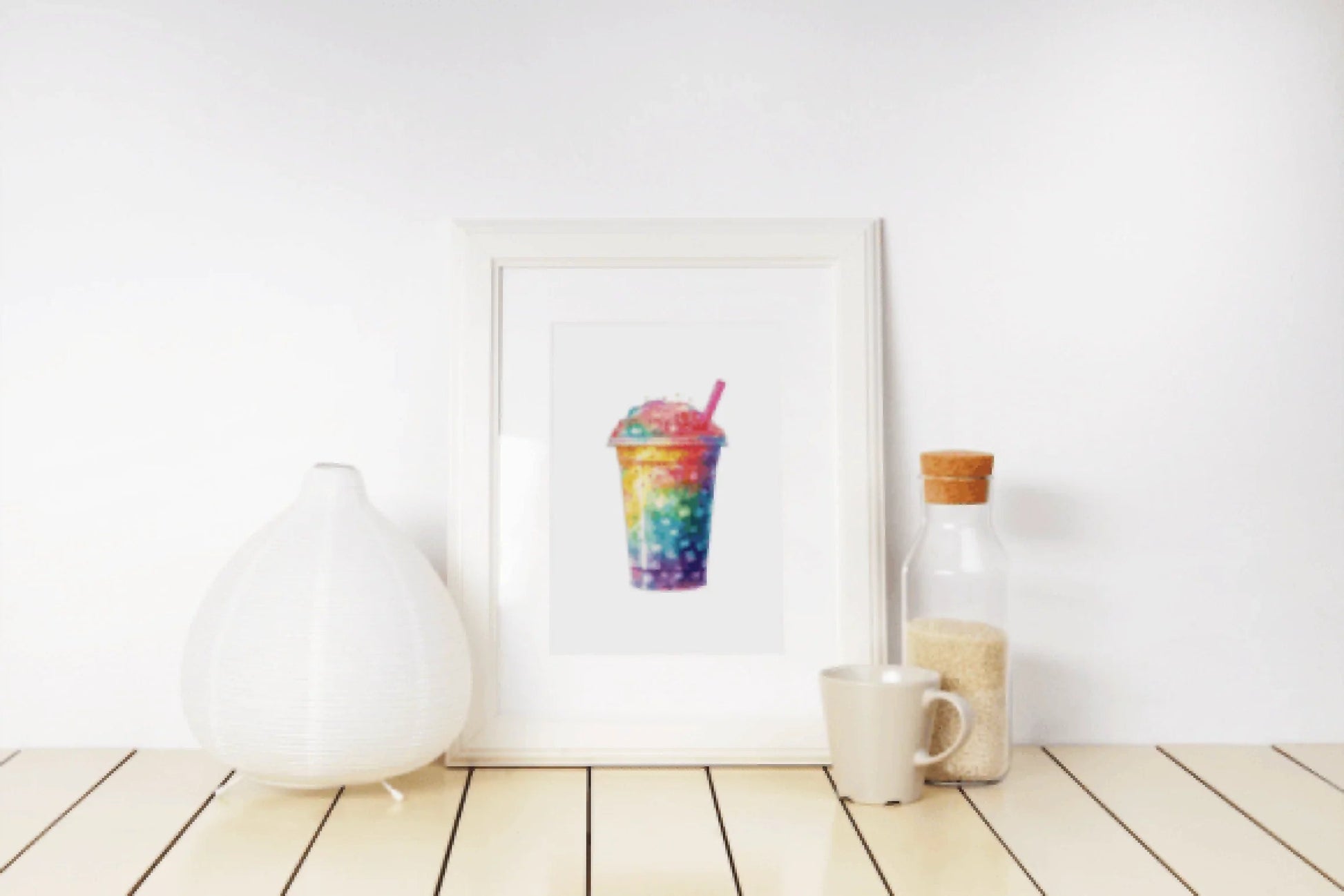 Rainbow Boba Drinks Clipart Bundle - CraftNest - Digital Crafting and Art