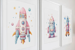 Rocket Ship Clipart Bundle - CraftNest - Digital Crafting and Art