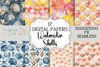 Seamless Seashell Patterns Collection