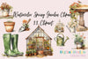 Spring Garden Clipart Bundle