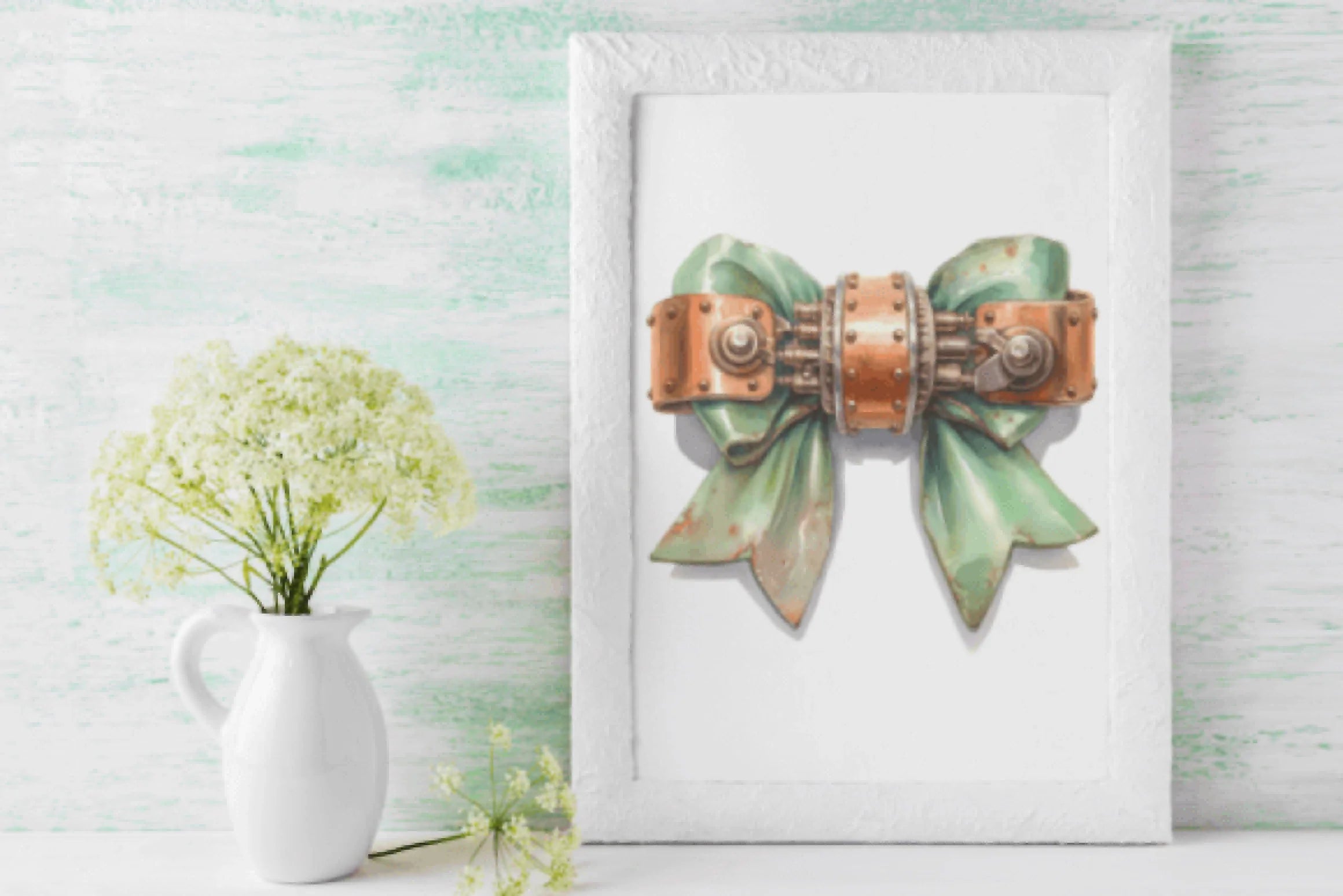 Steampunk Bows Clipart Bundle - CraftNest - Digital Crafting and Art