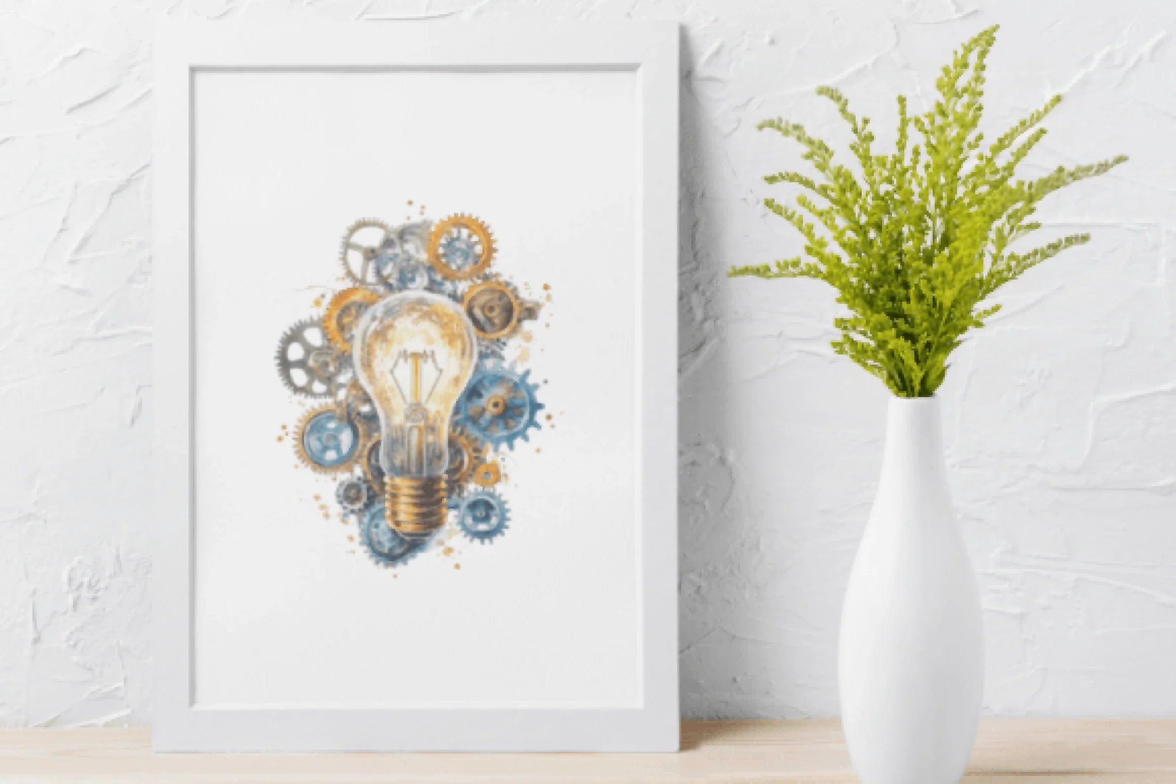 Steampunk Light Bulbs Design Collection Clipart Bundle - CraftNest - Digital Crafting and Art