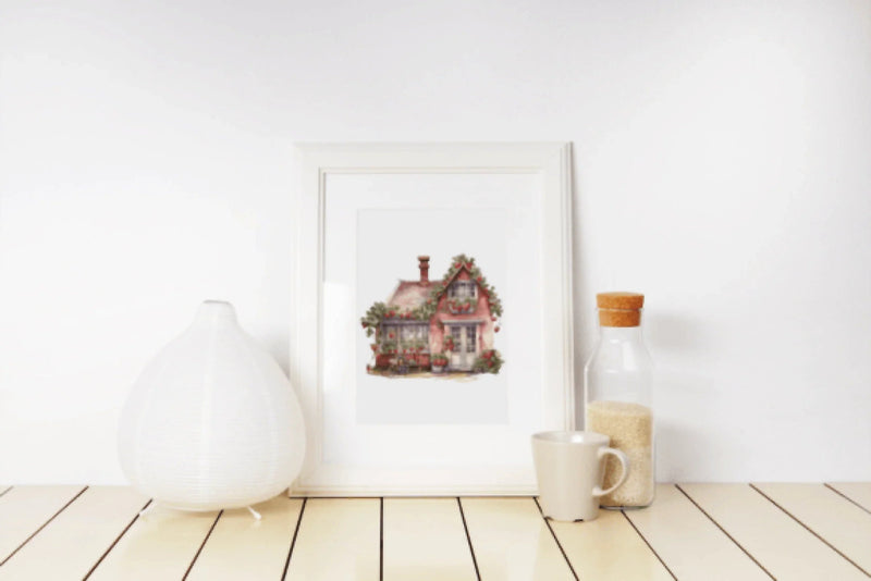 Charming Strawberry Houses Clipart Bundle - CraftNest - Digital Crafting and Art