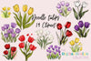 Stunning Tulip Flower Clipart Bundle