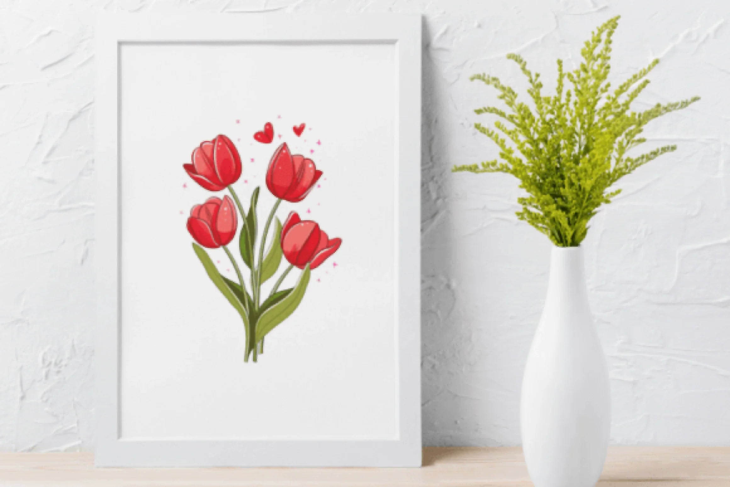 Stunning Tulip Flower Clipart Bundle - CraftNest - Digital Crafting and Art
