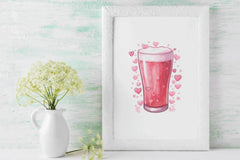 Valentine's Day Beer Clipart Bundle - CraftNest - Digital Crafting and Art