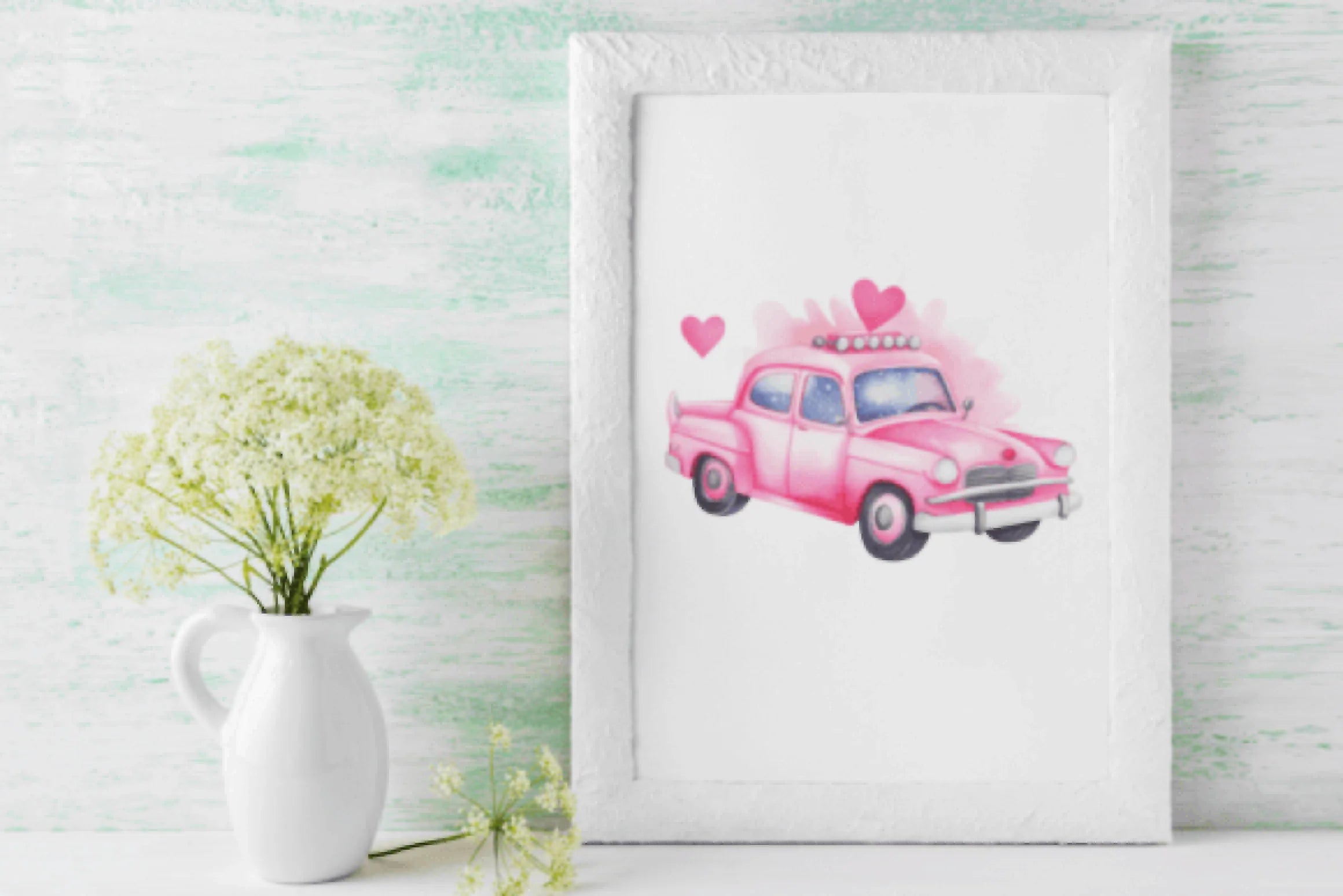 Valentine's Day Police Cars Clipart Bundle - CraftNest - Digital Crafting and Art