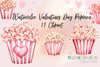 Valentine's Day Popcorn Clipart Bundle