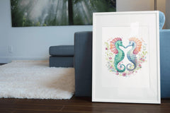 Valentine's Day Seahorses Art Clipart Bundle - CraftNest - Digital Crafting and Art