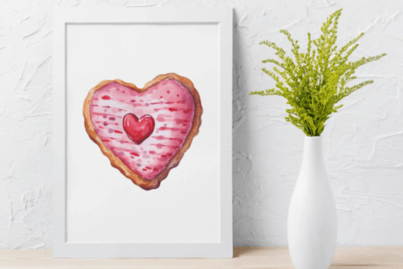 Valentine's Pastries Clipart Bundle - CraftNest - Digital Crafting and Art