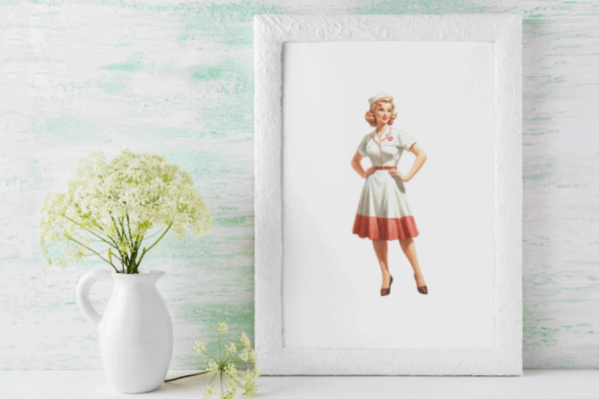 Vintage Nurses Clipart Bundle - CraftNest - Digital Crafting and Art
